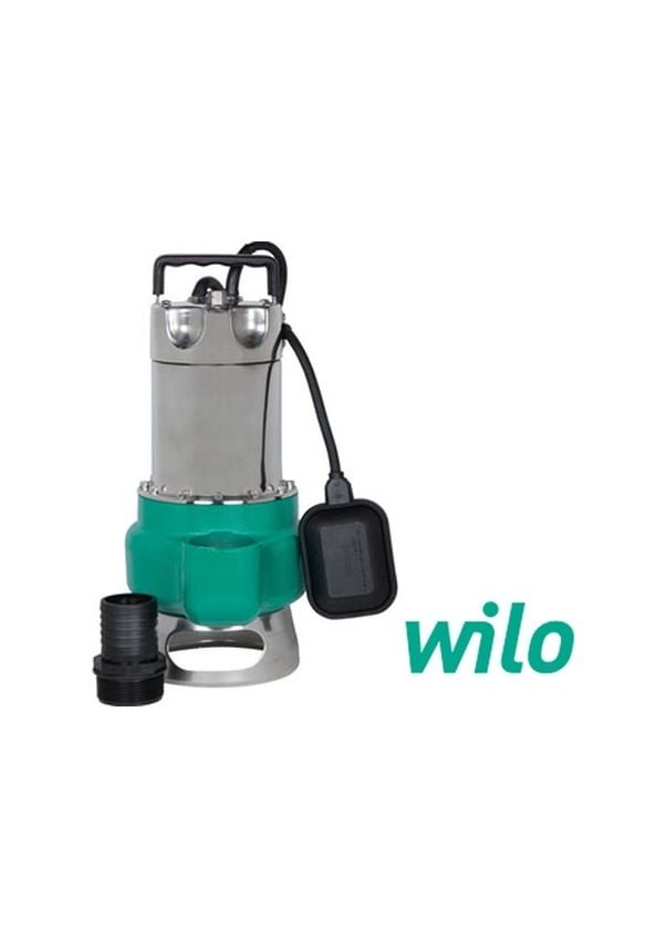 Wilo Initial Waste Inox 24.10 Paslanmaz Çelik Gövdeli Kirli Su ve Foseptik İçin Dalgıç Pompa