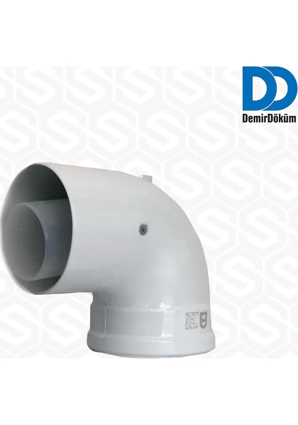 Demirdöküm Uyumlu 60/100 Yoğuşmalı Kombi İçin İlave Dirsek - 90°