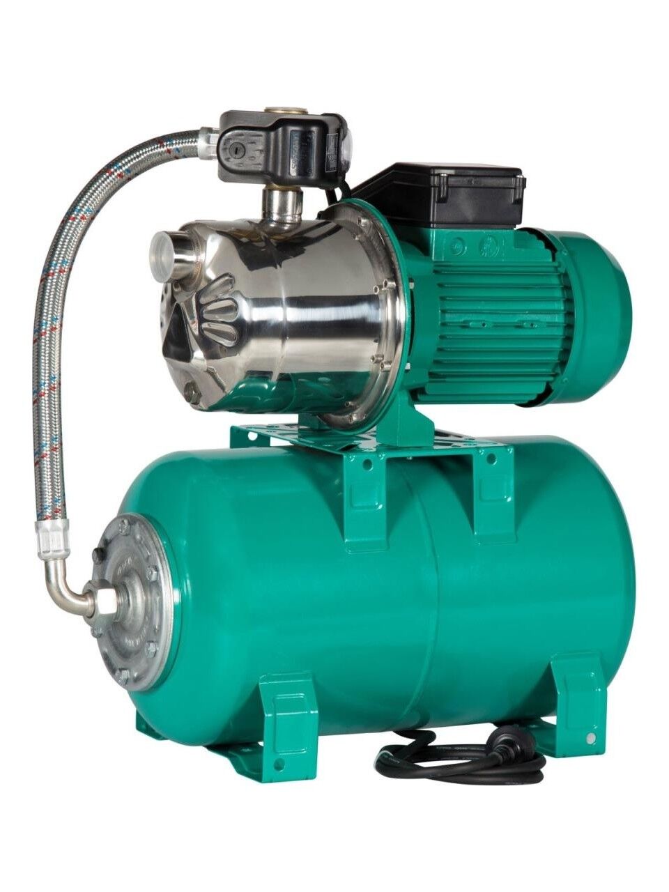 Wilo Initial Aqua SPS 25-5.56 Yatay 25 Lt. Tanklı Hidrofor (7 Kat-10 Daire)
