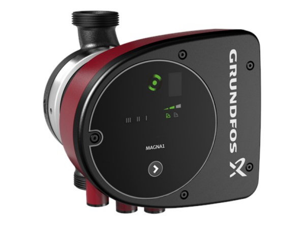 Grundfos MAGNA1 25-80(180 mm) 100-125.000 Kazan İçin Sirkülasyon Pompası Frekans Konvertörlü