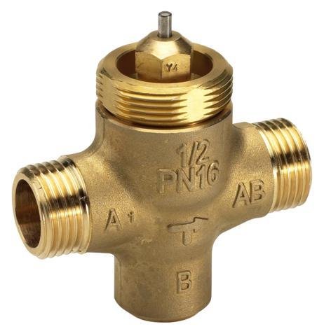 Danfoss Zon Kontrol, Fan-Coil 2 Yollu Vana Gövdesi DN 15