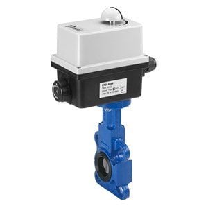 Danfoss 230V Wafer Tip Polyamid Kaplı Disk DN 300 On/Off Motorlu Kelebek Vana