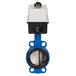 Danfoss 230V Wafer Tip Paslanmaz Çelik Disk DN 200 On/Off Motorlu Kelebek Vana